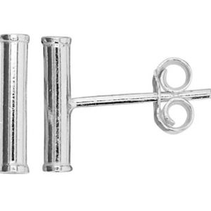 *Bar Post Stud Earrings 925 Sterling Silver